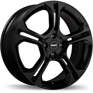 Fast Wheels – KiX – Black – 16″x6.5″ 40mm – All weather Wheels – F251N-1665-49BN+40C601